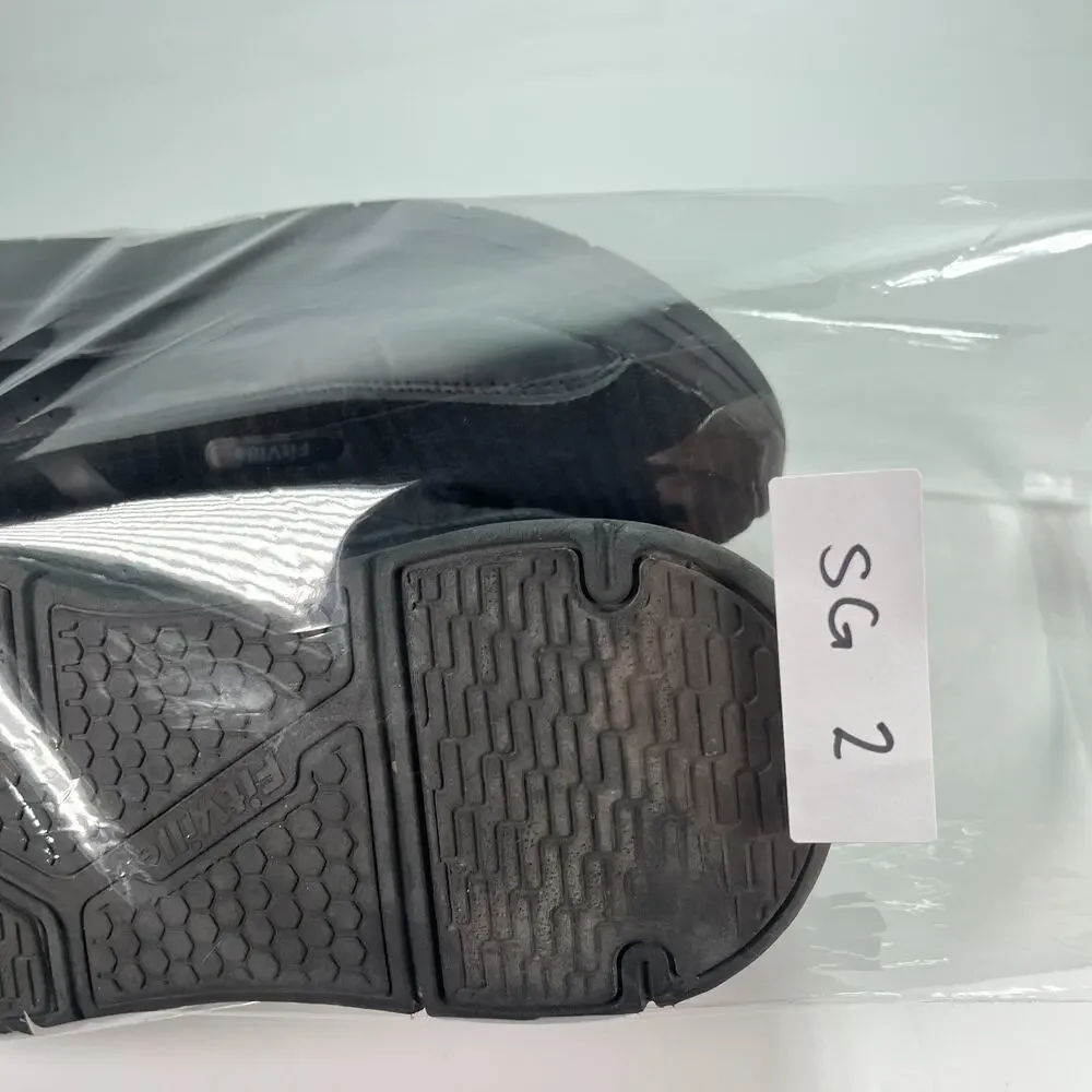 FitVille StepEase V2 Black Comfort Slip On Sneakers Walking Shoes Men's Size 10W